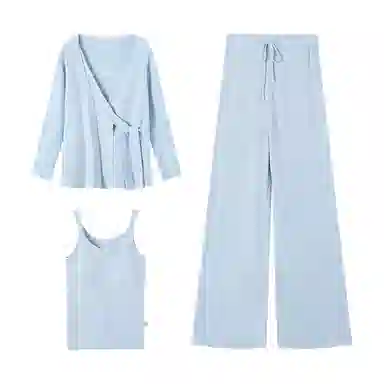 从轻 带胸垫设计感糯糯睡衣礼盒 女款