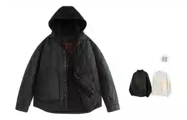 MIIOW Trend Party Series 90 Duck Down Retro Hoodie Jacket