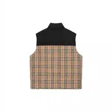 Burberry Check Print Vest