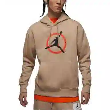 Jordan M J Flt MVP Hoodie Desert Yellow