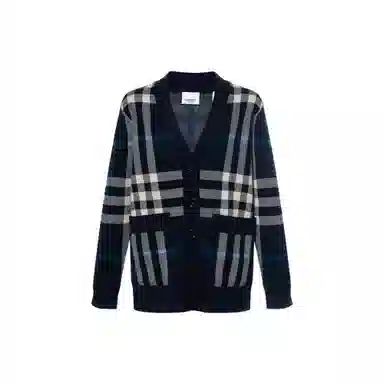 Burberry V-Neck Wool Sweater