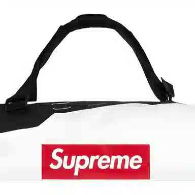 Supreme PVC Travel Bag White