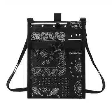 Vans Paisley Shoulder Bag Black