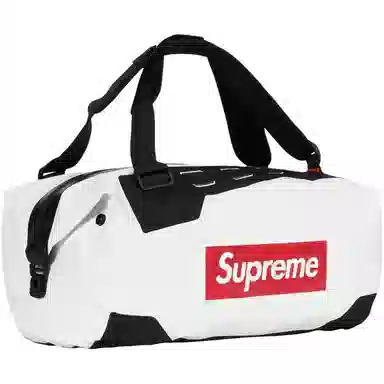 Supreme PVC Travel Bag White