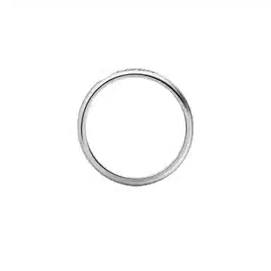 Cartier C de Cartier Wedding Band Platinum Diamond