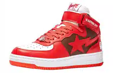 A BATHING APE STA MI Red