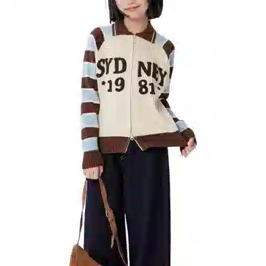 左西毛衣 翻领针织柔软厚款 儿童款