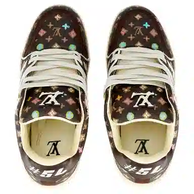 Tyler x Louis Vuitton Trainer Low Brown