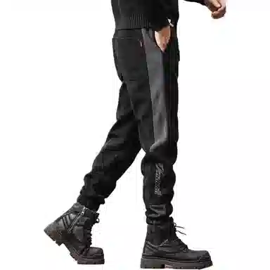 格蓝鹿 宽松微弹中腰休闲裤 男款