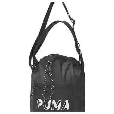 PUMA Drawstring Bucket Bag Small Black