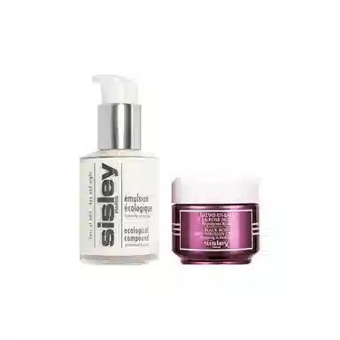 希思黎 全能乳液 黑玫瑰精华霜护肤套装 维稳