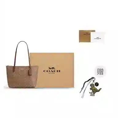 COACH Fiona 24 Logo Tote