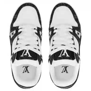 Louis Vuitton Trainer White Black