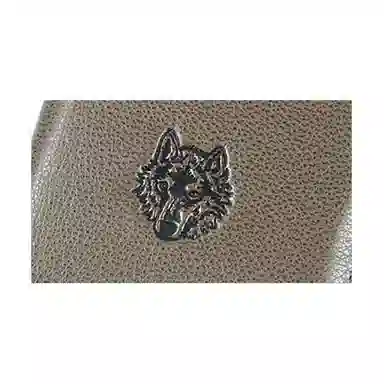 SEPTWOLVES Short Leather Wallet