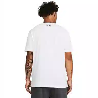 Under Armour Logo Crew Neck T-Shirt White