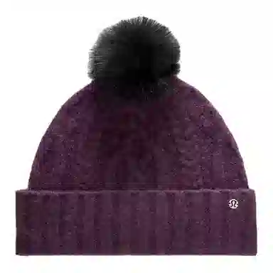 lululemon Cable Knit Pom-Pom Beanie