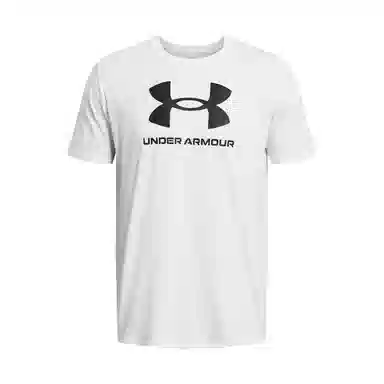 Under Armour Logo Crew Neck T-Shirt White