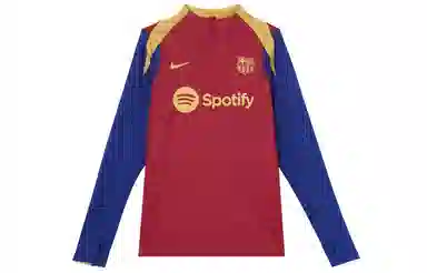 Nike FC Barcelona Strike Elite Long Sleeve Tee Red