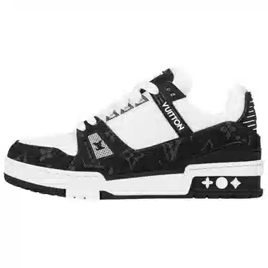Louis Vuitton Trainer White Black