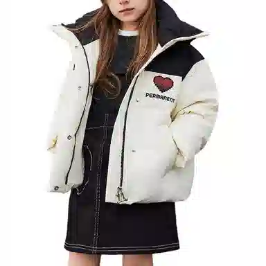 鸭鸭 云朵系列 柔软简约保暖羽绒服 青少年