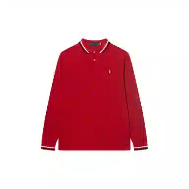 Polo Ralph Lauren Logo Embroidered Polo Red