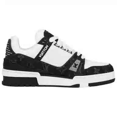 Louis Vuitton Trainer White Black