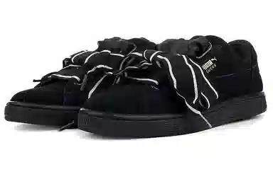 PUMA Suede Heart Satin II Black