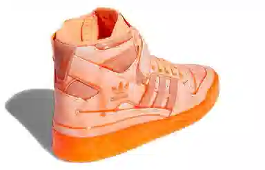 Jeremy Scott x adidas Forum Dipped Fluorescent Orange