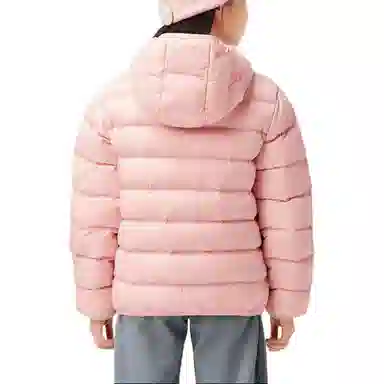 Asics Hoodie Down Jacket Pink Youth