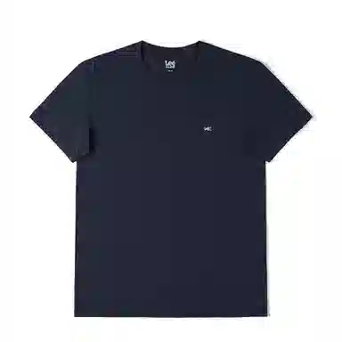 Lee Xline Logo Print Tee Black