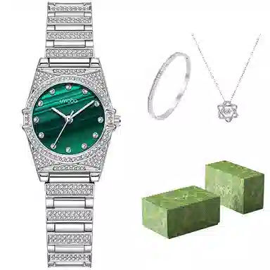 UYICOO Green Dial Watch