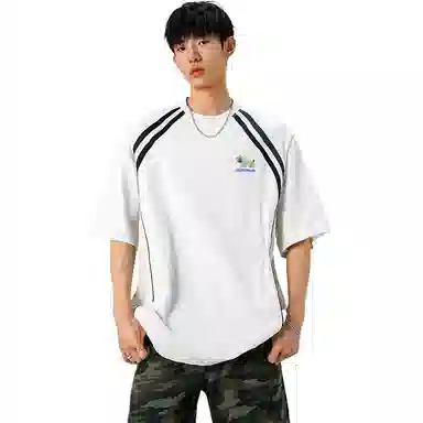 FOREST LIBRARY Sausage Dog Embroidered T-Shirt