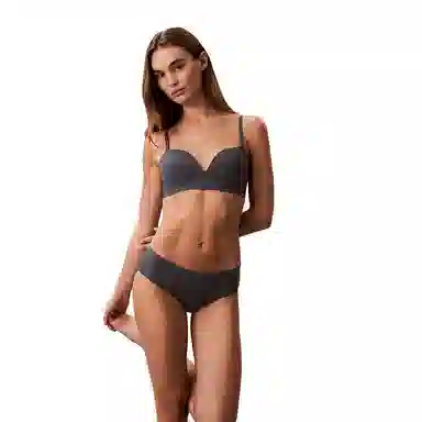 Calvin Klein Deep V Bra Navy