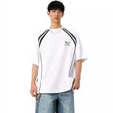 FOREST LIBRARY Sausage Dog Embroidered T-Shirt