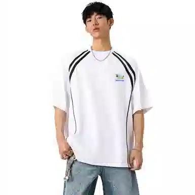 FOREST LIBRARY Sausage Dog Embroidered T-Shirt