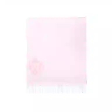LOEWE Anagram Wool Scarf Soft Pink