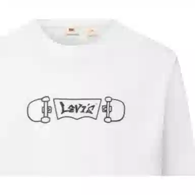Levis Logo Crewneck Long Sleeve Tee