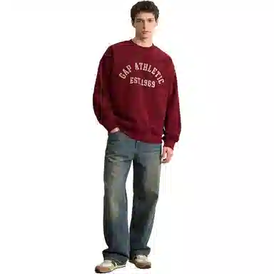 GAP Logo Fleece Crewneck Sweatshirt