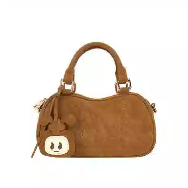 稻草人 琥珀流光系复古风百搭少时尚满印通勤小拎包 织物 手提包 常规 女款 多色