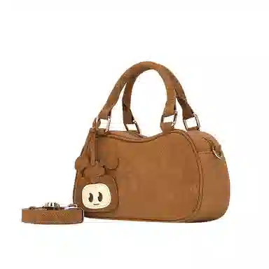 稻草人 琥珀流光系复古风百搭少时尚满印通勤小拎包 织物 手提包 常规 女款 多色