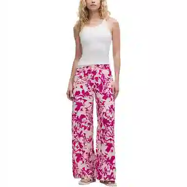 lululemon Swift Wildflower Light Ivory Geranium Pink