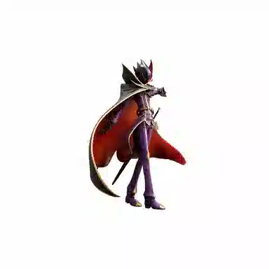 MegaHouse Gem Zero Lelouch 10th Anniversary 24cm Figure