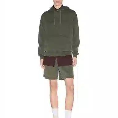 GUCCI FW24 Embroidered Cotton Sweatshirt Forest Green