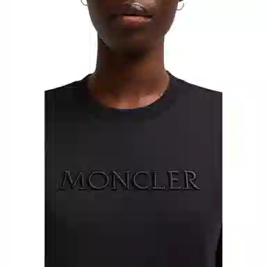 Moncler Embroidered Tonal Logo T