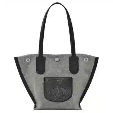 Longchamp Roseau Tote Small Gray