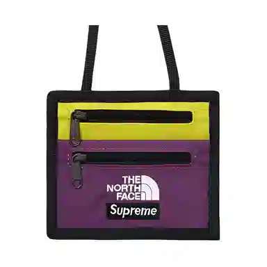 Supreme x The North Face FW18 Logo Wallet Purple