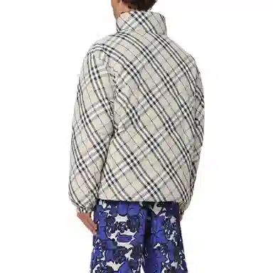 Burberry Reversible Hooded Jacket Beige