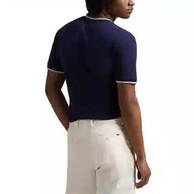 Polo Ralph Lauren SS25 Solid Pony Embroidered Crewneck T-Shirt Blue