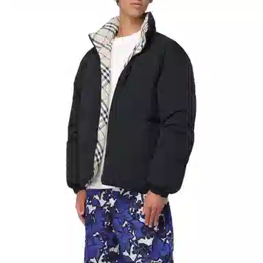Burberry Reversible Hooded Jacket Beige