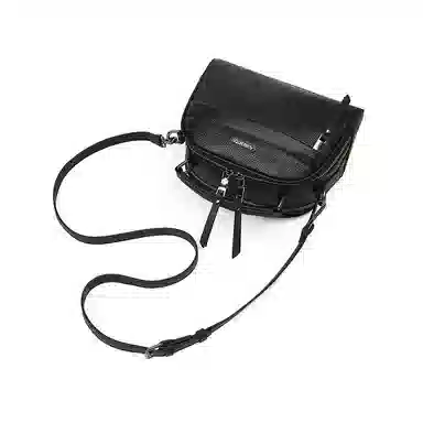 老人头 休闲百搭通勤大容量波士顿妈妈包 头层牛皮 手提包 常规 女款 黑色